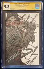 BRZRKR Poetry of Madness #1 Frison Sketch NYCC Exclusive CGC SS 9.8 picture
