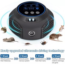 4-in-1 Ultrasonic Rodent Repellent Pest Repeller Mouse Blocker Rat Deterrent picture