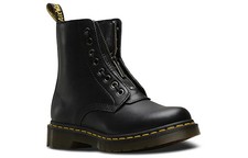 Dr. Martens 1460 Pascal Front Retro High Top Martin boots Black Women's picture