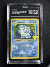 2021 Pokémon Celebrations Classic Collection Blastoise TAG 10 picture