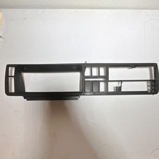 VW MK2 Golf Jetta Gauge Cluster Bezel Black Speedometer picture