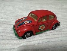 CORGI 383 VW VOLKSWAGEN BEETLE 1200 FLOWER POWER WHIZZWHEELS Great Condition picture