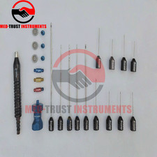 Liposuction Tulip Type Super Luer lock Cannulas Set Facial Fat Grafting Kit picture