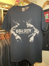 Vintage 2010 Call of Duty Black Ops Black Unisex Shirt Reprint S-5XL WA1321 picture