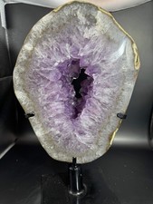 Amethyst Portal on Custom Spinning Stand from Brazil picture