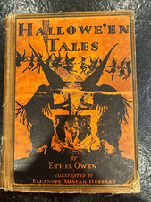 Hallowe'en Tales Ethel Owen Illustrated Hubbard HC 1928 Just Right 2nd picture
