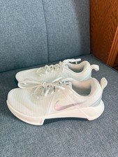 Nike MC Trainer 3 Women's Workout Shoes White Metallic Silver picture