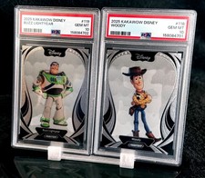 2025 BUZZ LIGHTYEAR & WOODY • PSA GEM MINT 10 • KAKAWOW DISNEY 100 picture