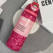 32OZ Owala FreeSip Water Bottle Love Letter Special Edition PINK - 2025 NEW picture