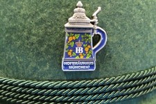 HB Hofbrauhaus Munchen Large Stein Oktoberfest/German Hat Pin picture