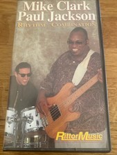 Rare Mike Clark And Paul Jackson Rhythm Combination VCR Tape picture