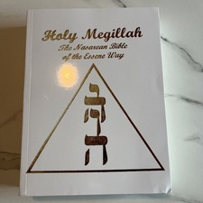 holy megillah, the nasarean bible of the essene way,Large Reprint 8.5*11.5”, PB picture