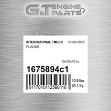 1675894C1 FLANGE fits INTERNATIONAL TRUCK (Surplus Open Box) picture