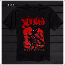 DIO Holy Diver 1983 Classic Heavy Metal Album Cover Graphic Tee picture