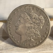 1879-S REv-78 Key Date Morgan Silver Dollar Great Looking Coin  T picture