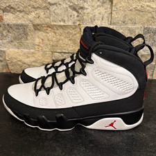 Jordan Air Jordan 9 Retro Space Jam 2016 White/Red/Black Mid-Top 302370-112 picture