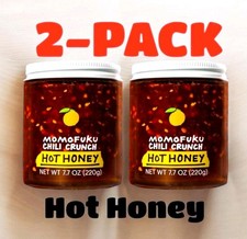 2 Pack MOMOFUKU HOT HONEY CHILI CRUNCH 7.7oz Each Spicy Goodness picture