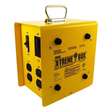 Temporary X-TREME Power Distribution Box, 125/250V 30A Inlet, L14-30P picture