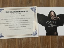 Ozzy Osbourne autographed 8x10 photo, signed, authentic, Black Sabbath, COA picture