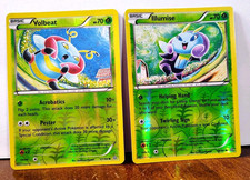 VOLBEAT 17/160 & ILLUMISE 18/160 REVERSE HOLOS PRIMAL CLASH LP TOMOKAZU KOMIYA picture