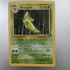 Pokémon Metapod Stage 1 70 HP 20 Attack English Standard Card picture