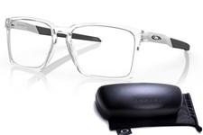 Oakley Exchange OX8055-0356 Polished Clear Optical Eyeglasses Frames 56-17-136 picture