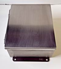 Hoffman A1008CHNFSS 304 Stainless Enclosure 10x8x4 NEMA 4X picture