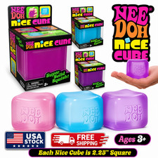 NEW NeeDoh Nice Cube Super Solid Squish Sensory Fidget Toy picture