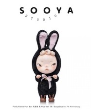 Sooya Studio Fluffy Rabbit Ban Plus Black - SIGNED - 60 units Limited picture