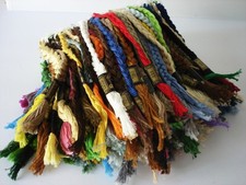DMC Embroidery Floss Lot of 150 Mixed Colors Unusually Stored Rare Braids picture