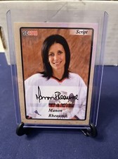 2017-18 SC2018 - 22s MANON RHEAUME GOLD FACSIMILE SCRIPT #D 22/50 Hockey - T03 picture