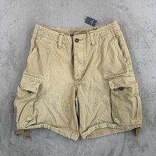 Vintage Dead Stock Y2K Paratrooper Abercrombie Fitch Cargo Shorts Men 34 NWT picture