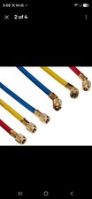 Yellow Jacket 21985 Plus II Charging Hose Set 60 picture