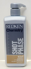 REDKEN Chemistry SHOT PHASE ALL SOFT DEEP TREATMENT 16.9 fl oz Dry/brittle Hair picture