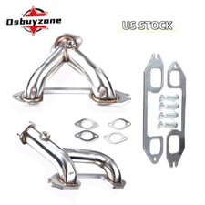 Pair for 1937-1962 Chevy 216/235/261 6 Cylinder Stainless Exhaust Headers Kit US picture