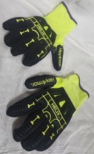 9 PAIRS OF HELIX HEX ARMOR 3006 PUNCTURE PROOF WORK GLOVES SIZE 12 / 3XL picture