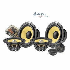 FOCAL ES165 KX3E K2 POWER KIT 3VIE WOOFER MID TWEETER CROSSOVER GRILLES SPEAKERS picture
