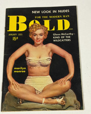 Vintage 1955 Marilyn Monroe Mini Magazine BOLD January 1955 Volume 2 picture