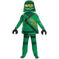 Lloyd Deluxe Lego Ninjago Ninja Toy Fancy Dress Up Halloween Child Costume picture
