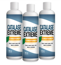 Catalase Extreme Conditioner - 3 Full Size Bottles - Younger Full, Thicker Hair picture