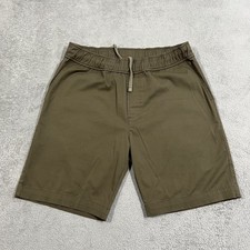 American Giant Shorts Mens Medium Green Chino Drawstring 9