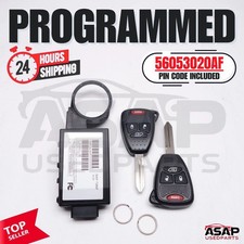 2005-2007 Jeep Liberty Immobilizer 56053020AF VIN Programmed Plug & Play picture