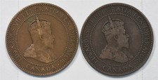 Canada 1902, 1906 Cent Lot of 2 Edwards VII P902778 combine shipping picture