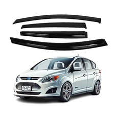 Fits for Ford C-Max 2013-2018 Side Window Visor Sun Rain Deflector Guard Thick picture