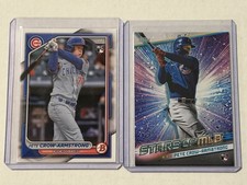 Pete Crow-Armstrong Chicago Cubs RC Lot Of 2 picture