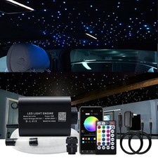AKEPO 16W Fiber Optic Lights Star Ceiling Light Kit APP Control for Car & Hom... picture