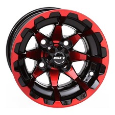 STI HD6 Radiant Red/Black Golf Wheel 10x7 (4/4) (3+4) [10HD604-RED] picture