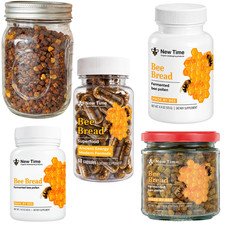 New Time Bee Bread Set Fermented Bee Pollen Perga Natural Superfood Supplement picture