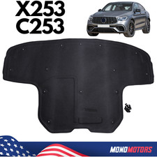 HOOD LINER PANEL FOR MERCEDES-BENZ X253 C253 GLC SOUNDPROOFING UNDERLAY COWL picture