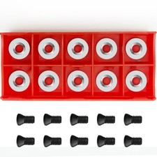 12mm Round Carbide Inserts for Woodturning, R12 X 2.5mm Indexable Tungsten Carbi picture